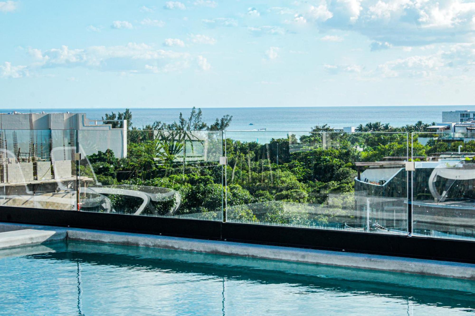 Big, Modern And Beautiful Beach Apartament 1Br Ocean View Playa del Carmen Exterior photo
