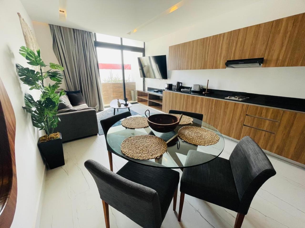 Big, Modern And Beautiful Beach Apartament 1Br Ocean View Playa del Carmen Exterior photo